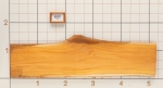 Osage Orange Live Edge Slab, 15-1/2''W x 62''L x 1-1/8'' Thick