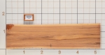Patagonian Rosewood Live Edge Slab, 15-3/4''W x 62''L x 1-1/8'' Thick