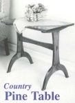 Country Pine Table Downloadable Plan