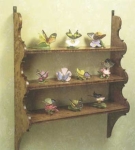 Early American Style Curio Shelf Downloadable Plan