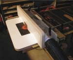 Dust-Collecting Router Table Fence Downloadable Plan