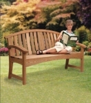 Hoopback Garden Bench Downloadable Plan