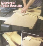 Universal Table Saw Jig Downloadable Plan