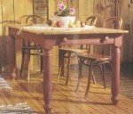 Old-Fashioned Farm Table Downloadable Plan