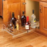 Cabinet Pullout Single Tier Wire Baskets