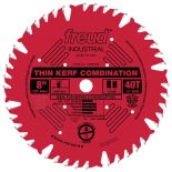 8" x 40T Freud Industrial Thin Kerf Combination Blade (LU83R008)