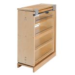 6'' Wide Base Filler Organizer with Blumotion Soft-Close Slides