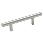 Stainless Steel Metropolitan Bar Pull, 5-1/4''
