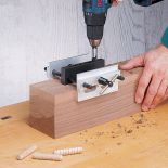 Self Centering Doweling Jig for Thick Timbers