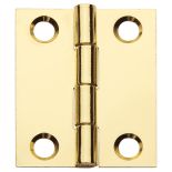 Flat-Tipped Butt Hinges - 1-1/2" L x 1-1/4" W