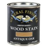 General Finishes Water Based Wood Stain, Antique Oak, Pint 