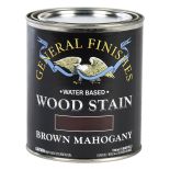 General Finishes Water Based Wood Stain, Brown Mahogany