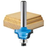 Rockler Miniature Roman Ogee Router Bit - 13/16" Dia x 3/8" H x 1/4" Shank
