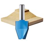 21137 - 1-1/4' Diameter x 1-5/8' Height Raised Panel Router Bit - Straight Vertical