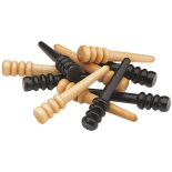 Wooden Cribbage Pegs, Set of 10