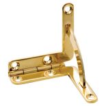 Solid Brass Box Quadrant Hinges