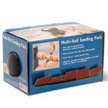 silhouette of Woodturner's Multi-Roll Sanding Pack 