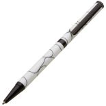 slimline black chrome pen