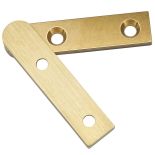 Straight Style Knife Hinges are for overlay doors. (26245 and 26252)