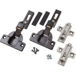 Thick Inset Pocket/Flipper Door Hinge Kit