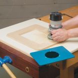 Rockler Router Plate Template