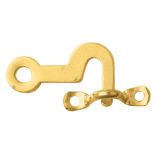 Brass Jewelry Box Hook