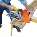 Pro-Cut instantly aligns your saw to the cut line.