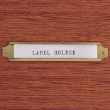 Label Holders-Select card sizes
