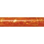 Orange Acrylic Acetate Jumbo Pen Blank