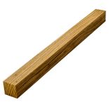 Zebrawood Spindle Turning Blank, 2'' x 2'' x 24''