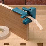 Veneer Trimmer in use on project