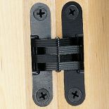 Black Finish Concealed Soss Hinges