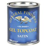 can of General Finishes Gel Satin Top Coat