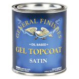 can of General Finishes Gel Satin Top Coat