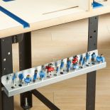 Rockler 18'' Router Bit Storage Rack