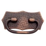 Dark Copper Stickley Arts & Crafts Pull
