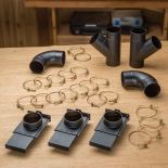 The entire 4'' Dust Collection Starter Kit