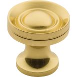 Solid Brass Classic Knob, 5/8''