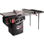 SawStop 1.75 HP Professional Table Saw w/36'' Fence, Rails, and Extension Table