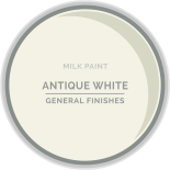 Antique white paint color swatch