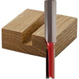 7/32" D x 3/4" H x 1/4" Shank Freud #04-111 Double Flute Straight Bit
