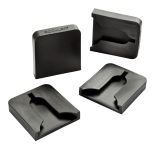 Silhouette shot of the Sure-Foot Plus® Clamp Pads, 4-Pack
