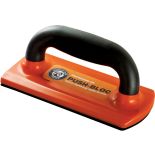 silhouette of Rockler Bench Dog Ultra Push-Bloc on white background