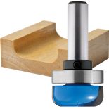 Rockler Dish Carving Router Bit - 1-1/4" Dia x 1/2" H x 1/2" Shank