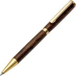 Slimline Pen Hardware Kit - Satin Gold