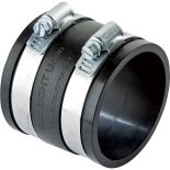 Dust Right&reg;  2-1/2'' Rubber Union for Dust Collection