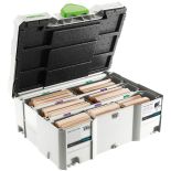 12mm and 14mm Festool Domino Assortment for DF 700 with 14mm Cutter and Systainer (498205)