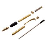 Comfort Twist Pen Hardware Kit, Gold Titanium Nitride