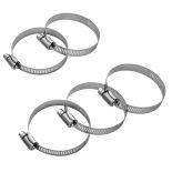 2-1/2'' Stainless Steel Hose Clamp, 5-Pack