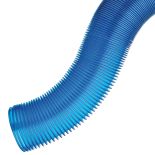 4'' Dia. Dust Right&reg; Hose, 2' L Compressed, Extends to 14' L